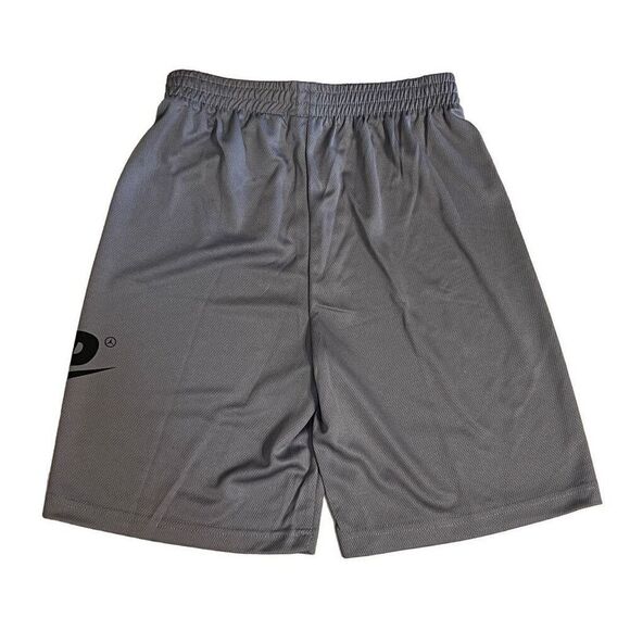 JORDAN BOYS SHORTS JUMP MAN GREY SZ Large SZ 12 NIKE ATHLETIC BASKETBALL NEW - Picture 3 of 5